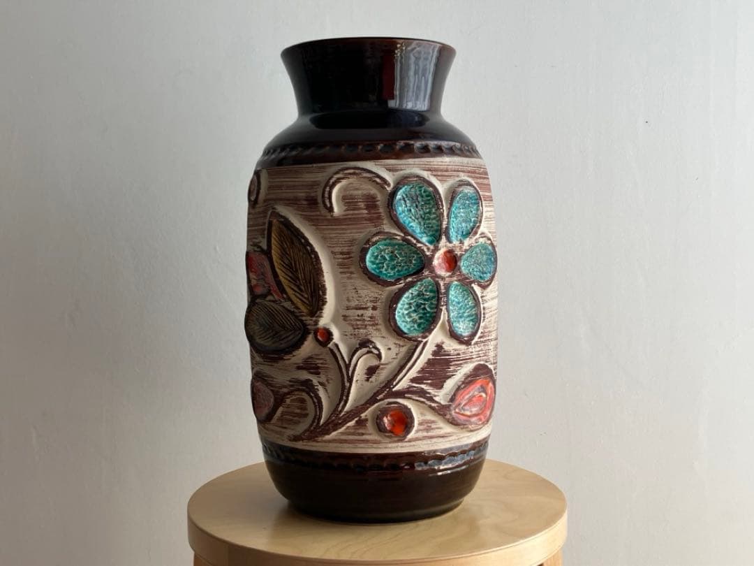 工芸品 Vintage Bay Keramik West German Vase