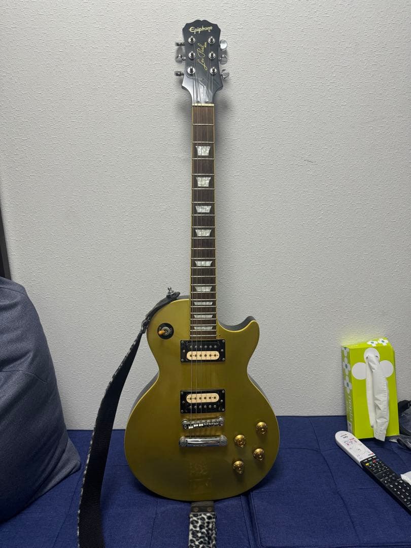 Tak.M 好き　　Epiphone レスポールスタイル エレキギター ゴールド
