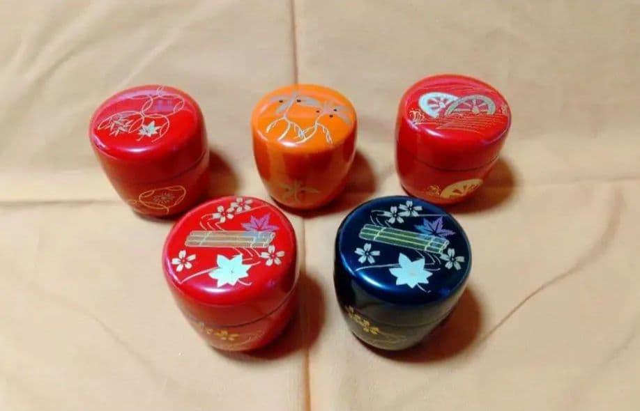 新品未使用　木製•木乾　蒔絵　漆塗り　漆器　棗　茶道具　まとめ売り　単品売りも可