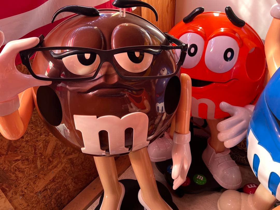 【引き取り限定】M&M's 店頭ディスプレイ　4体　エムアンドエムズ
