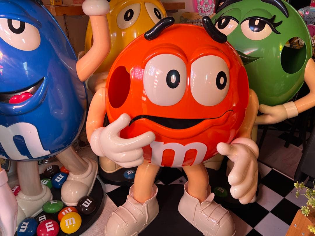 【引き取り限定】M&M's 店頭ディスプレイ　4体　エムアンドエムズ