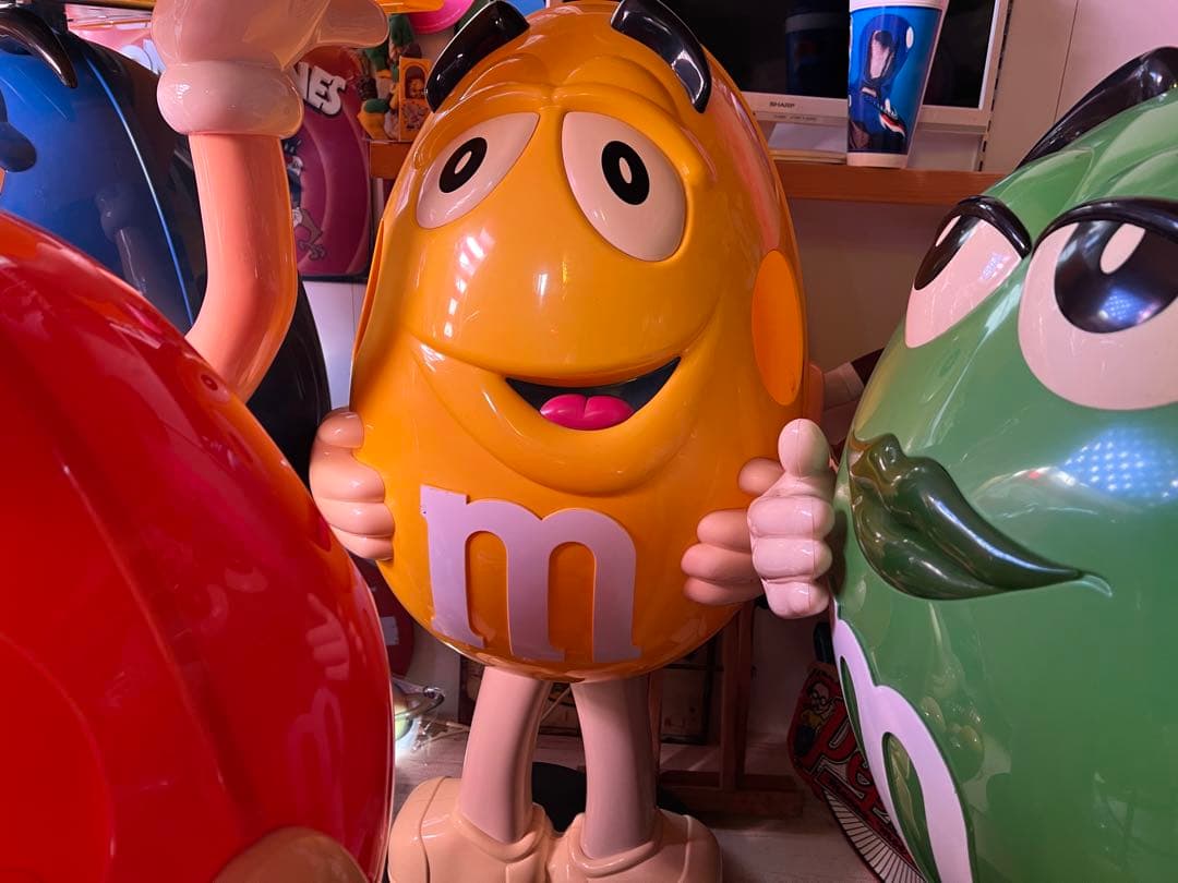 【引き取り限定】M&M's 店頭ディスプレイ　4体　エムアンドエムズ