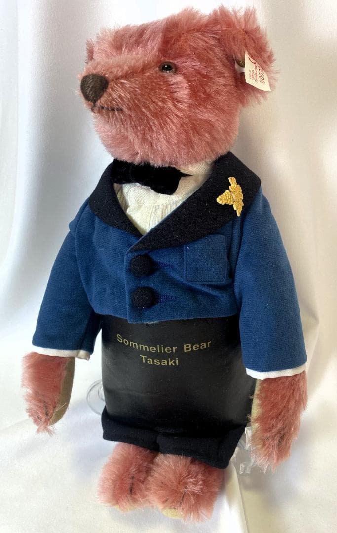 シュタイフ ソムリエベア タサキ ワインベア ダークローズ 1999年