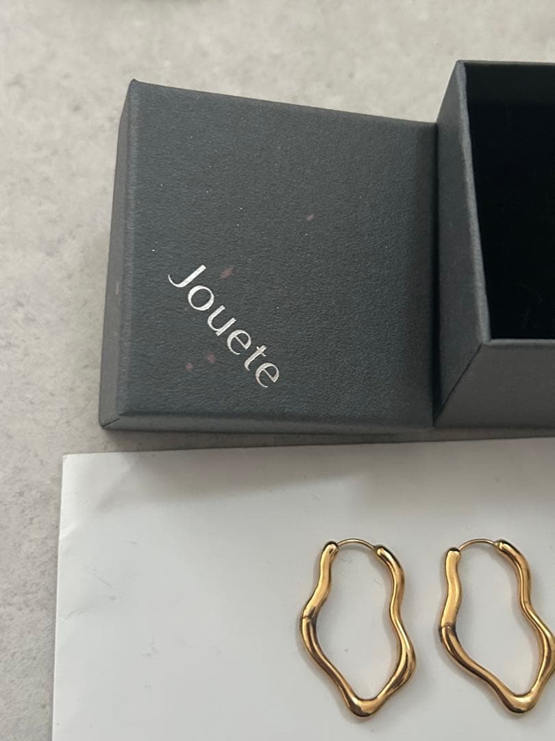 Jouete センシュアル イエローゴールド ピアス