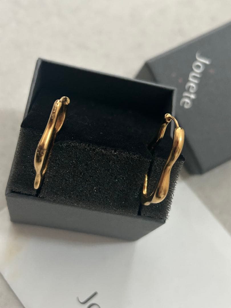 Jouete センシュアル イエローゴールド ピアス