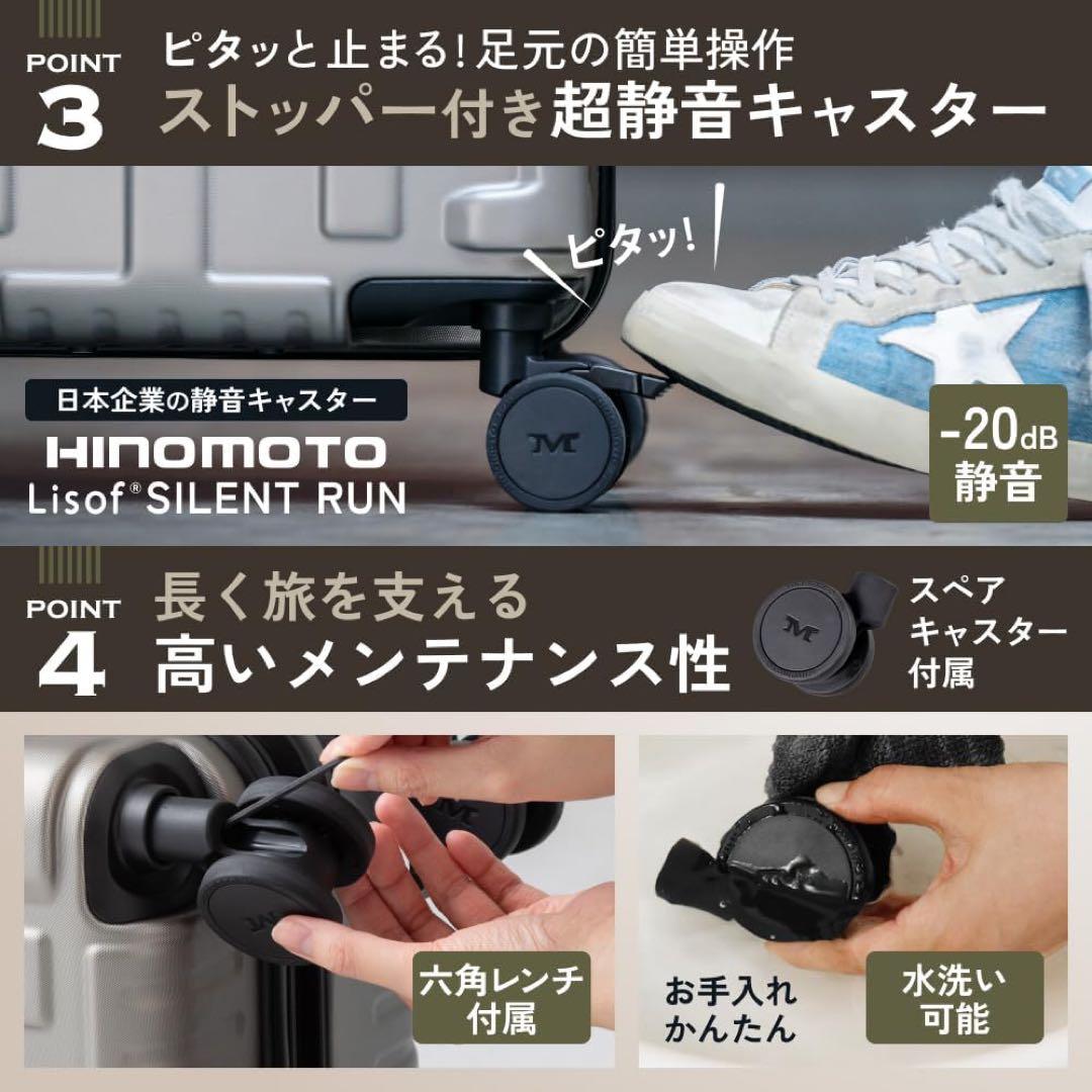 [MAIMO] キャリーケース 機内持ち込み Sサイズ【多機能ハードルモデル】