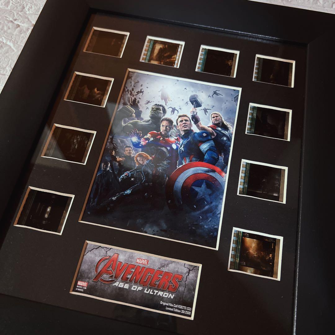 marvel アベンジャーズ　フィルム　額縁