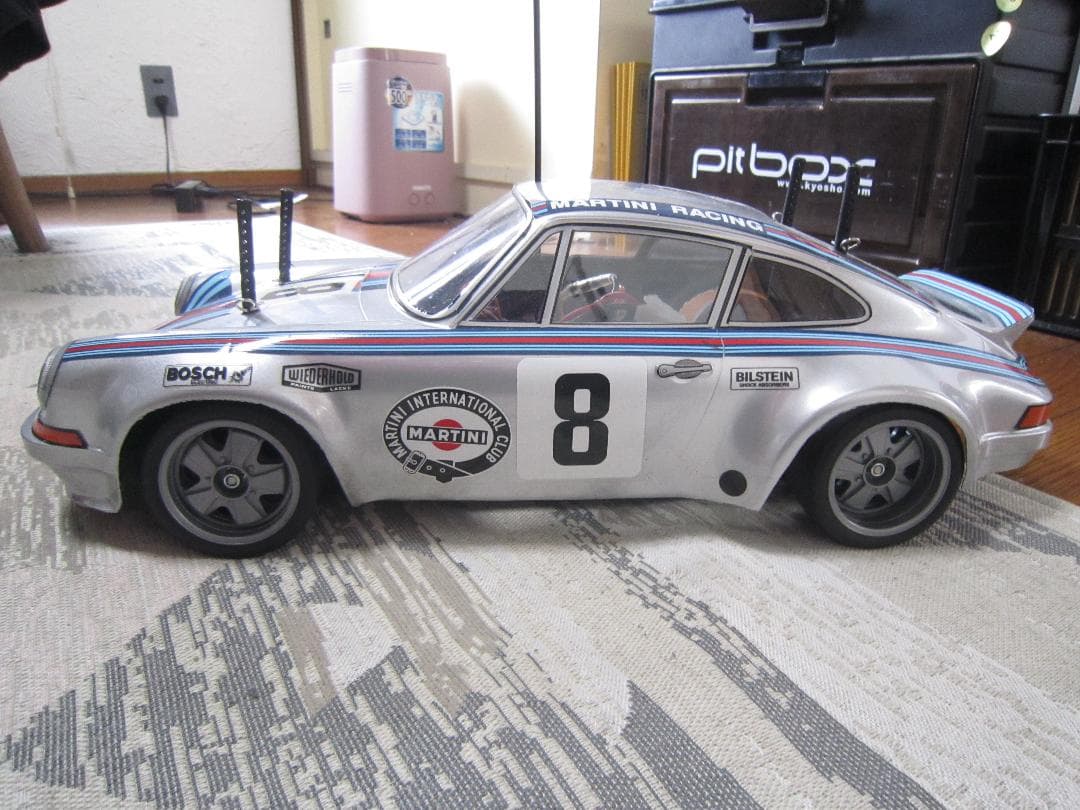 即走行 フルセット 1/10 タミヤ ポルシェ 911 カレラRSR TT02