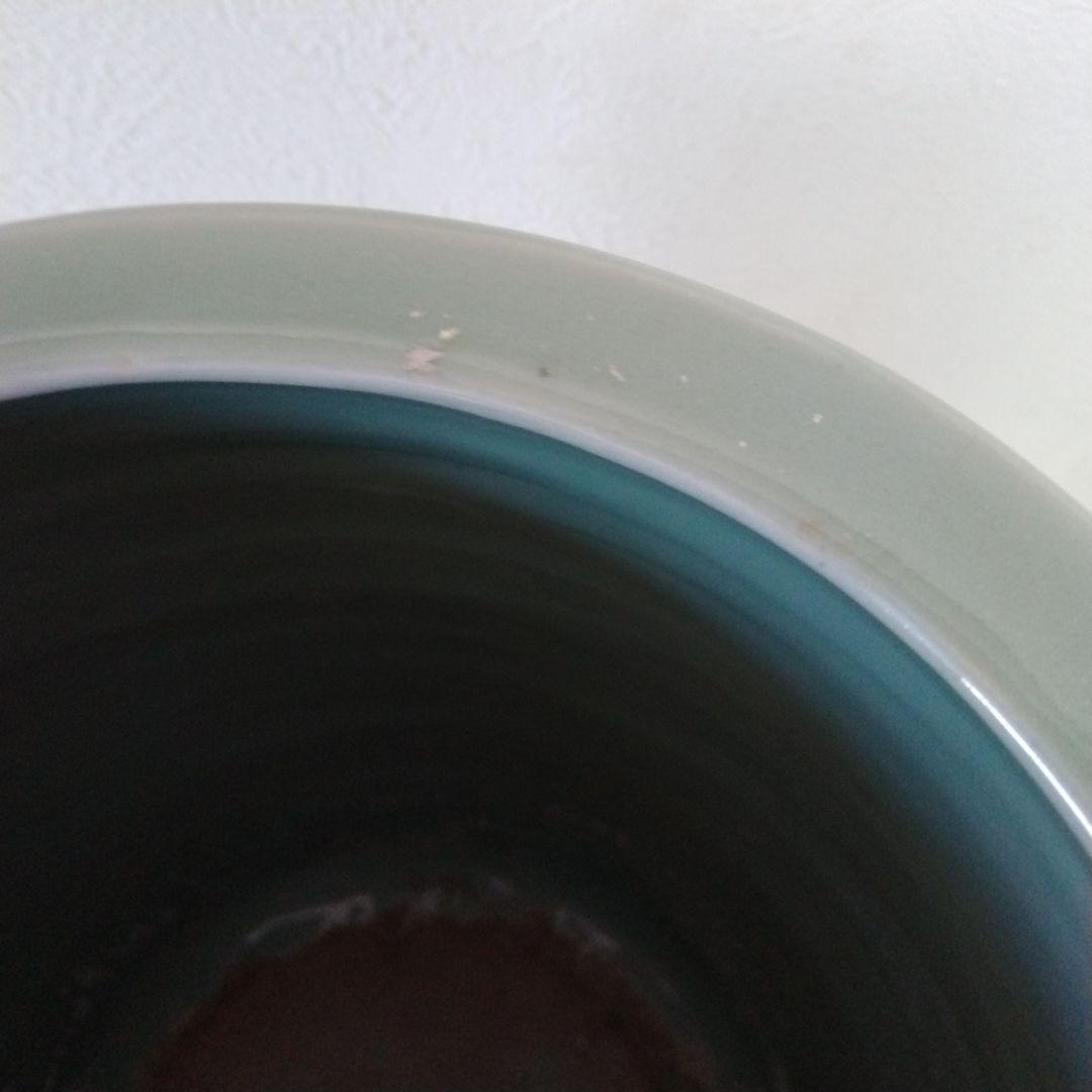 江戸後期 鍋島焼 青磁 獣面 手あぶり 火鉢 19世紀頃 磁器 古美術 骨董