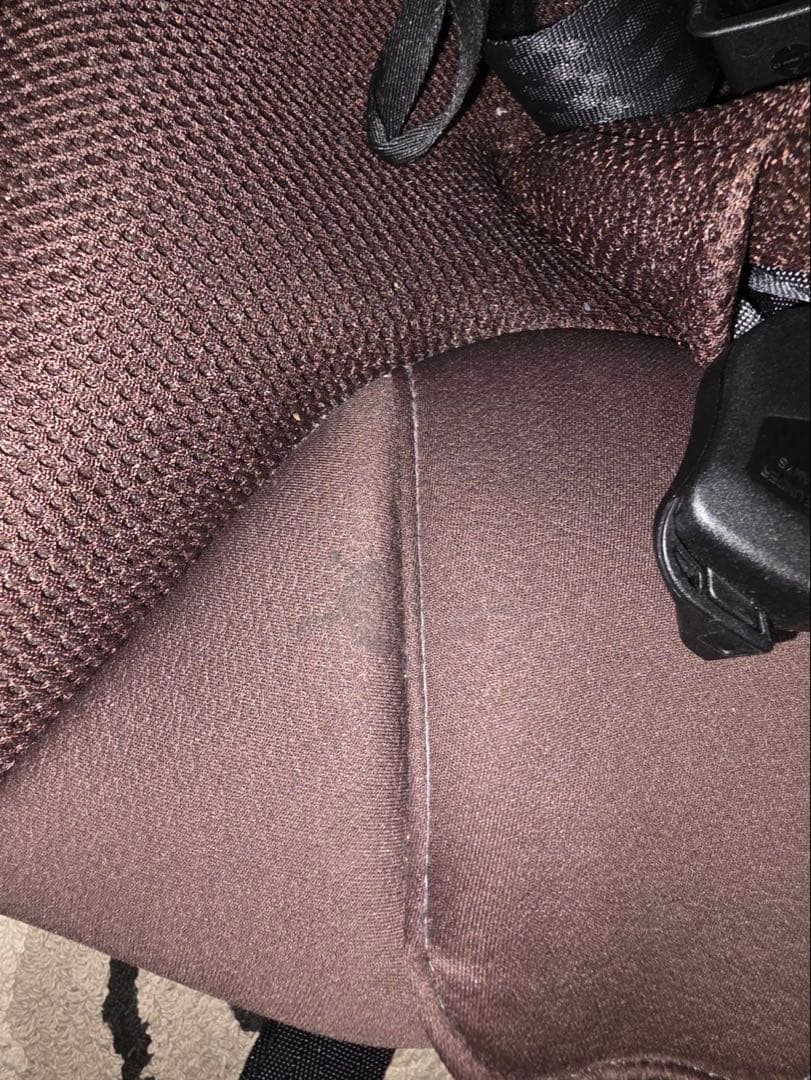 ブラウン チャイルドシート ISOFIX