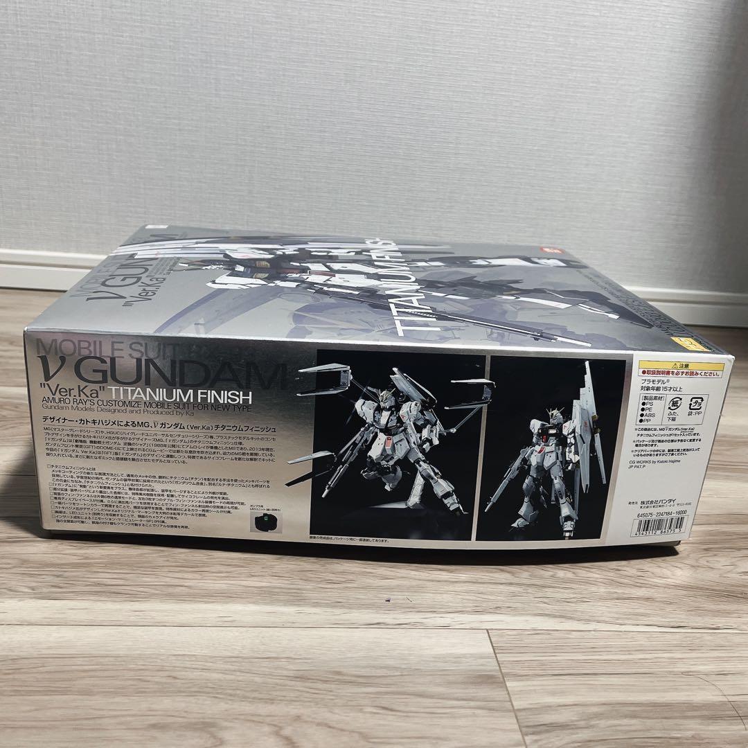 【新品未組立】MG RX-93 νガンダム✨Ver.Ka チタニウムフィニッシュ