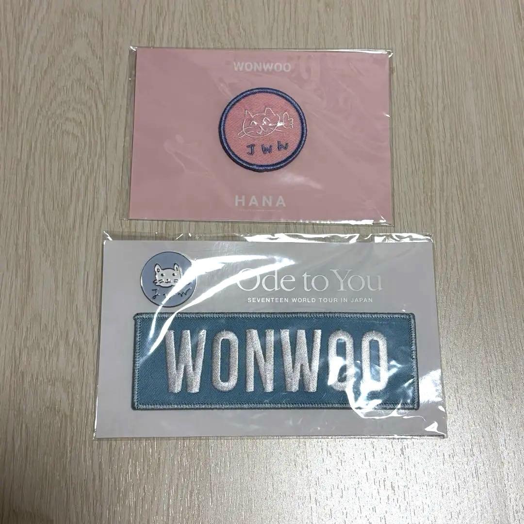 SEVENTEEN ウォヌ ネームワッペン