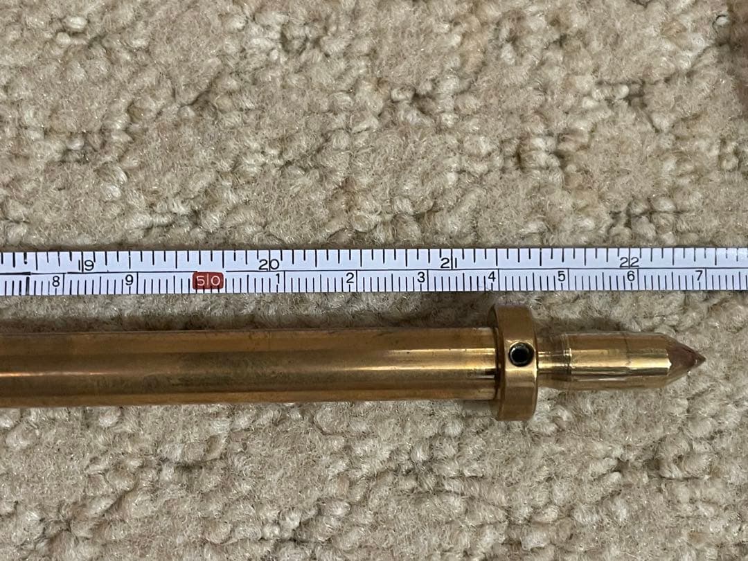 チェロ エンドピン SSP 真鍮製 直径10mm