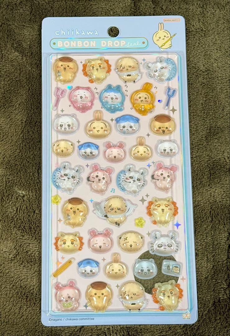 ちいかわ ボンボンドロップシール 第2弾4種セット
