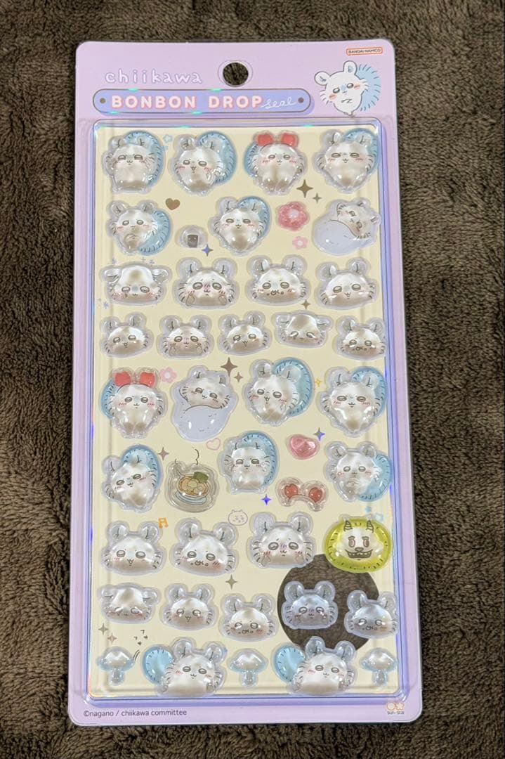 ちいかわ ボンボンドロップシール 第2弾4種セット