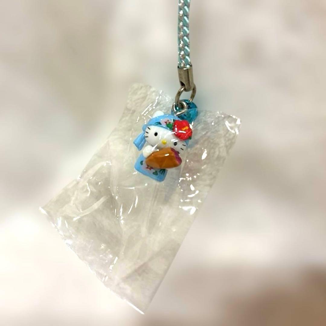 希少　ご当地キティ 沖縄限定　根付ストラップ　紅芋　ハイビスカス　パイナップル