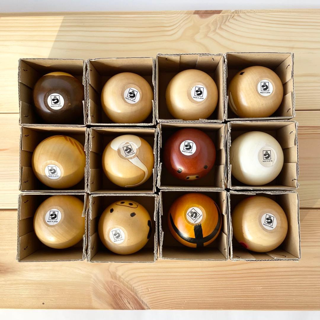 卯三郎　こけし干支　12支セット