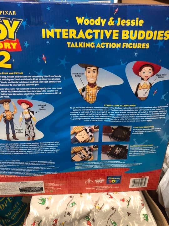 トイストーリー　トーキング　ジェシー　ウッディ