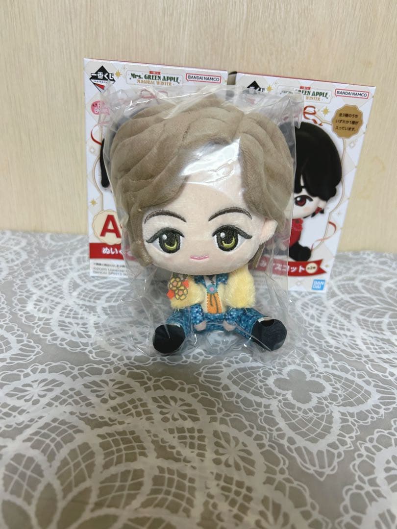 一番くじ Mrs.GREENAPPLE A賞 藤澤涼架 若井滉斗 ぬい