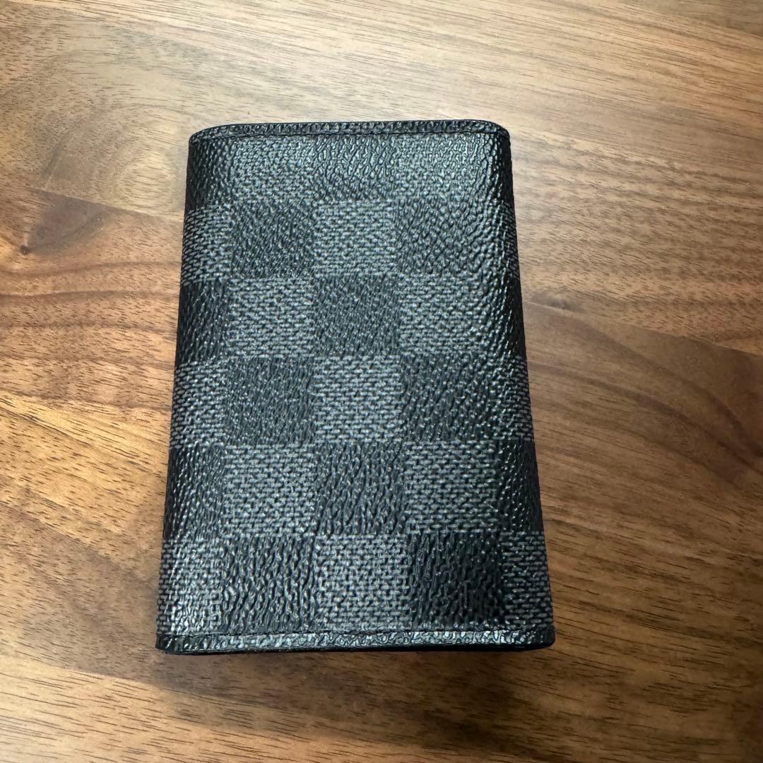 【美品】ヴィトン ダミエ グラフィット ミュルティクレ6 ６連 キーケース