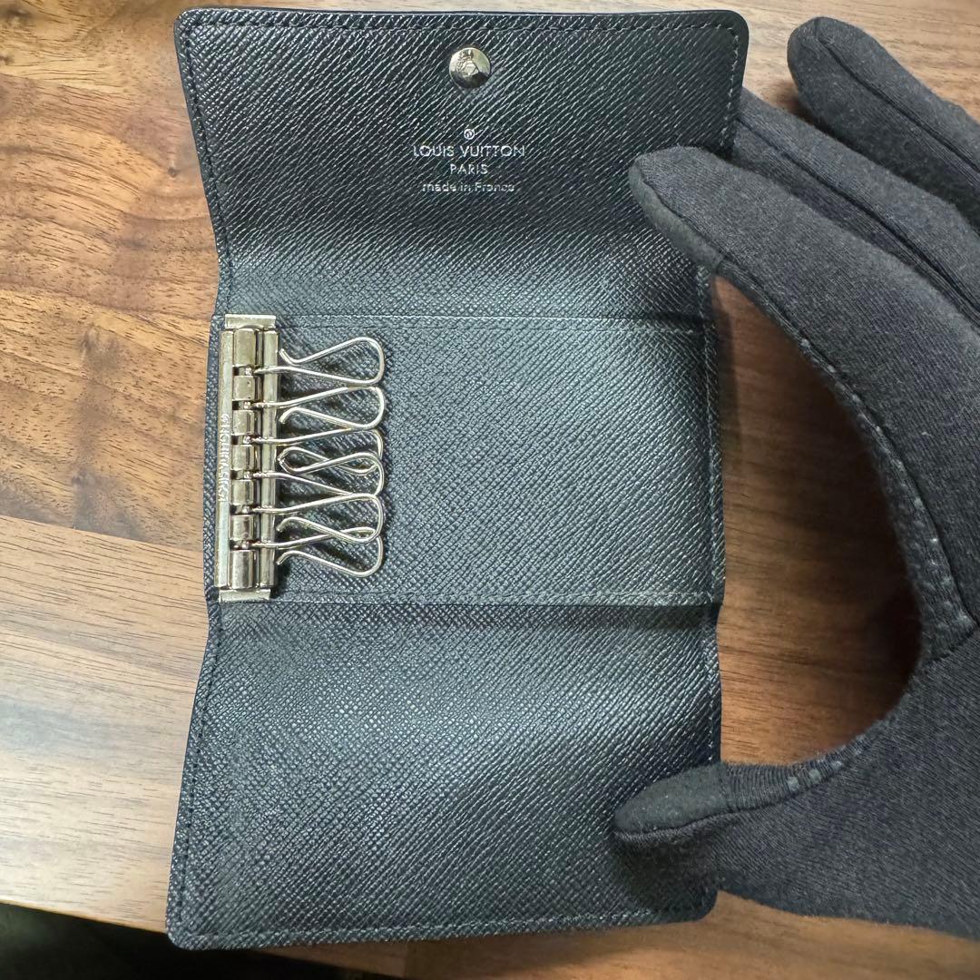 【美品】ヴィトン ダミエ グラフィット ミュルティクレ6 ６連 キーケース