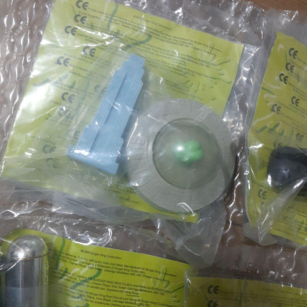 レトロ　ヴィンテージ　メン・イン・ブラック　バーガーキング　ミールトイ　セット