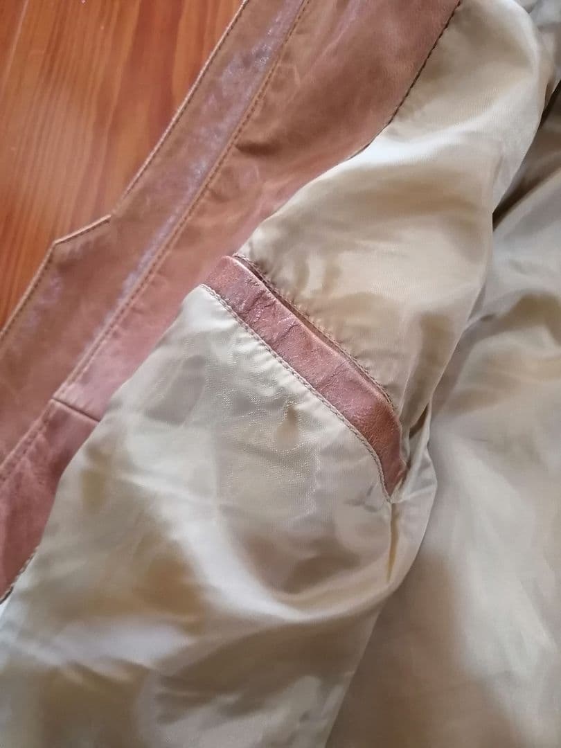 トットタトゥー柄 山羊革 レザージャケット