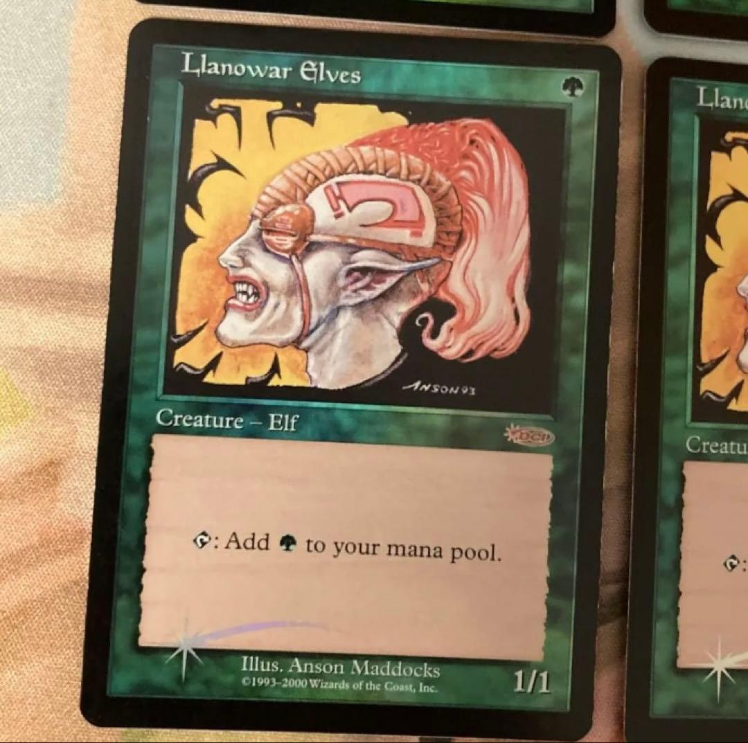 DCI ラノワールのエルフ 旧枠 FOIL 4枚セット MTG PROMO