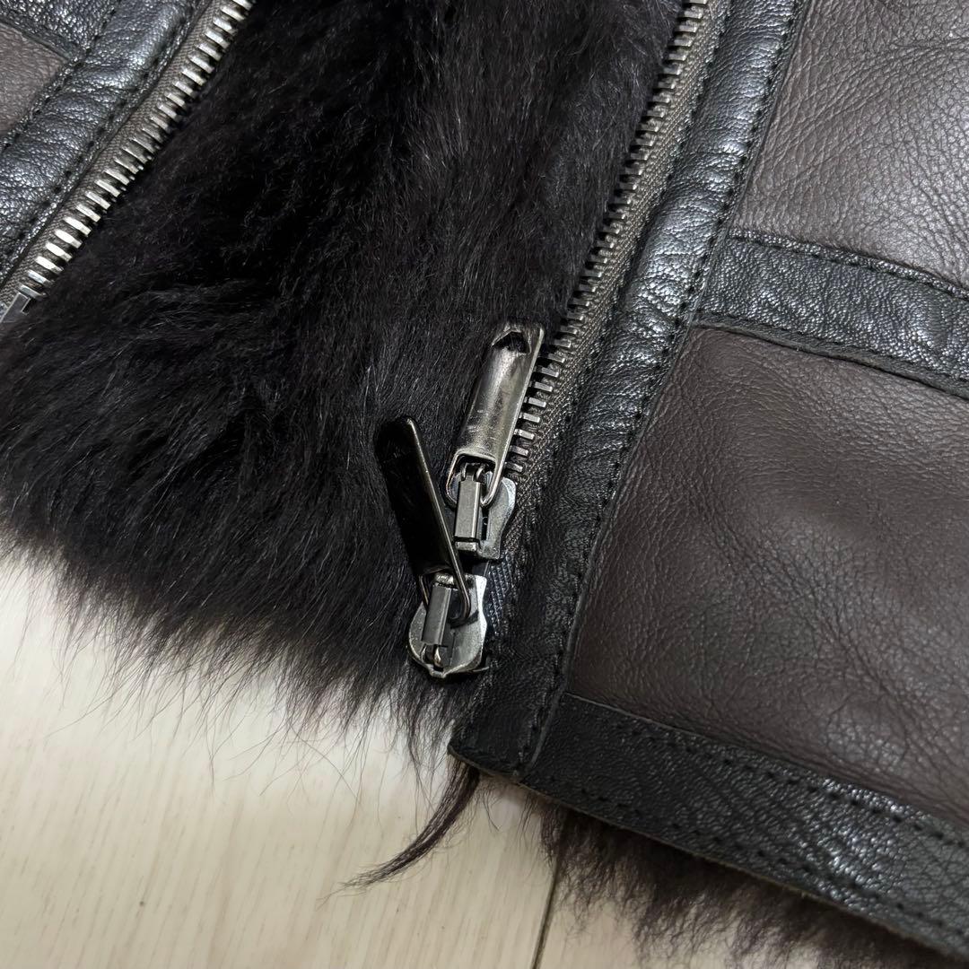 Emporio Armani 06AW ファー レザージャケット