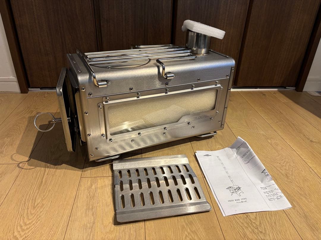 Soomloom 薪ストーブ PROTO ステンレス製 持ち運びバッグ付き