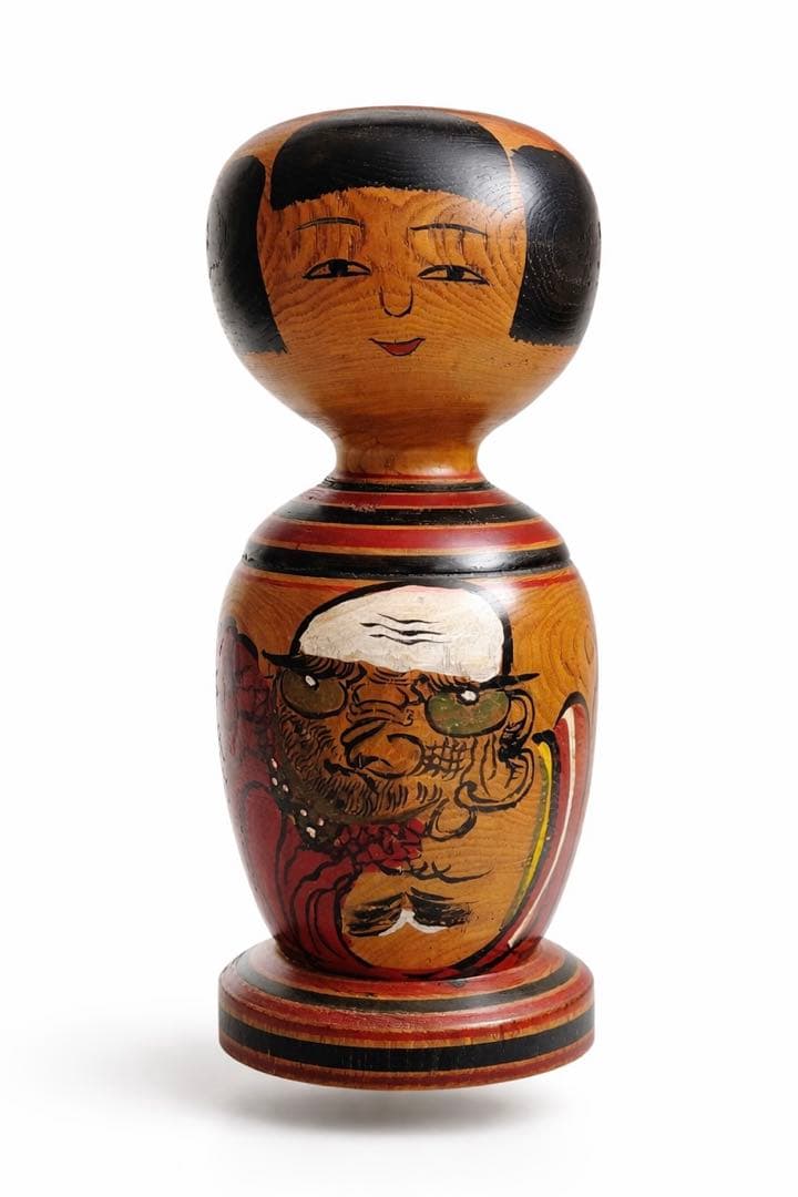 【希少・名工】木地山こけし 小椋久太郎 作 31cm 大型 ヴィンテージ