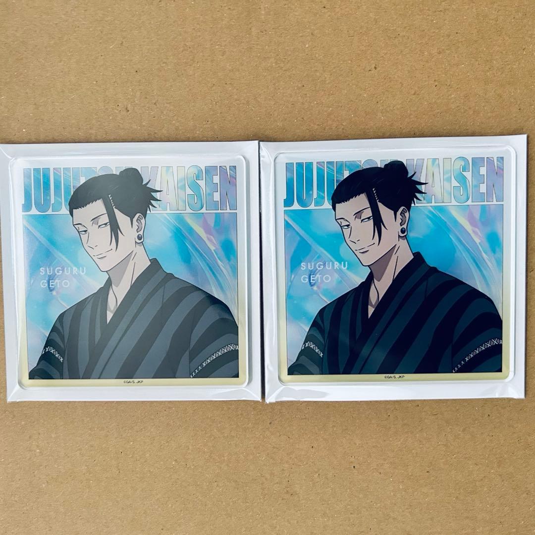 呪術廻戦 夏油傑 羂索 缶バ ブロマイド コースター アクリルフィギュア etc