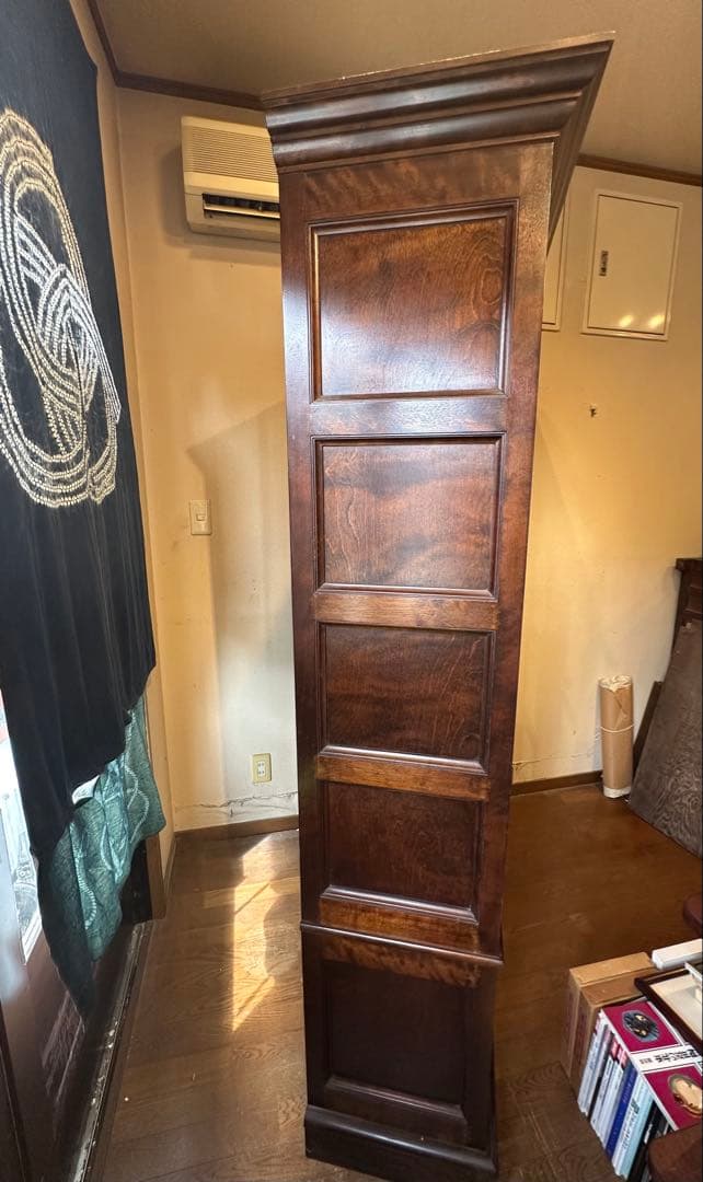 松本民芸家具　Ｅ型書棚　ガラスケース　飾り棚　美品