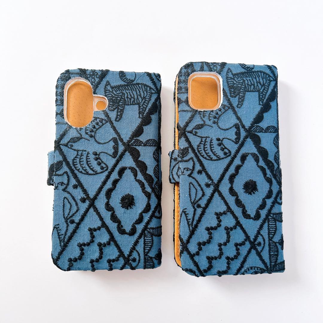 4514.4515*KIRAさま確認専用 ミナペルホネン 手帳型 スマホケース