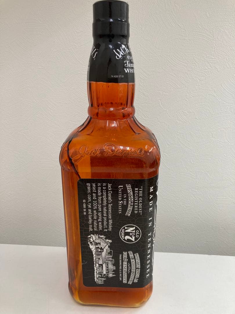 【特大ディスプレイ✨】 ジャックダニエル　ガラス製　非売品　激レア　高さ48㎝