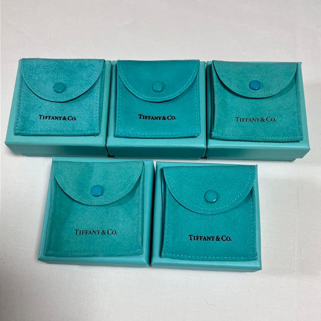 ティファニー　保存袋　空箱　20個セット　正方形　旧型　アクセサリー入れ