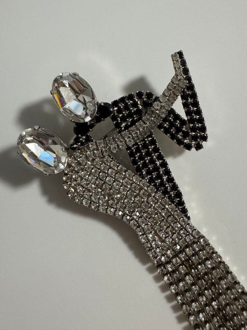 Butler&Wilson ダンスをする男女　ブローチ ビンテージ