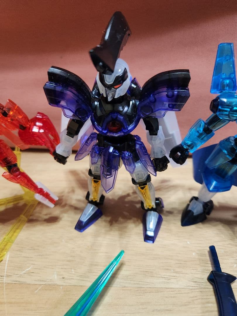 ダンボール戦機 LBX特殊モード リミテッドクリア　3体セット