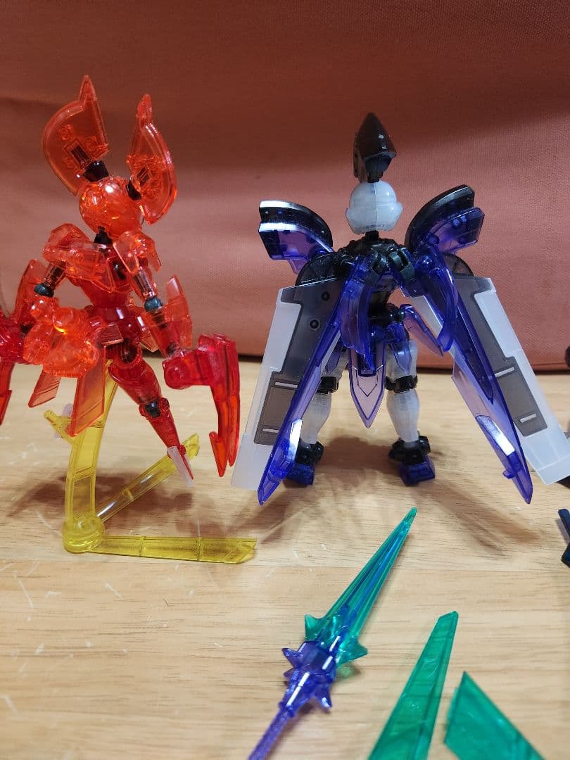 ダンボール戦機 LBX特殊モード リミテッドクリア　3体セット