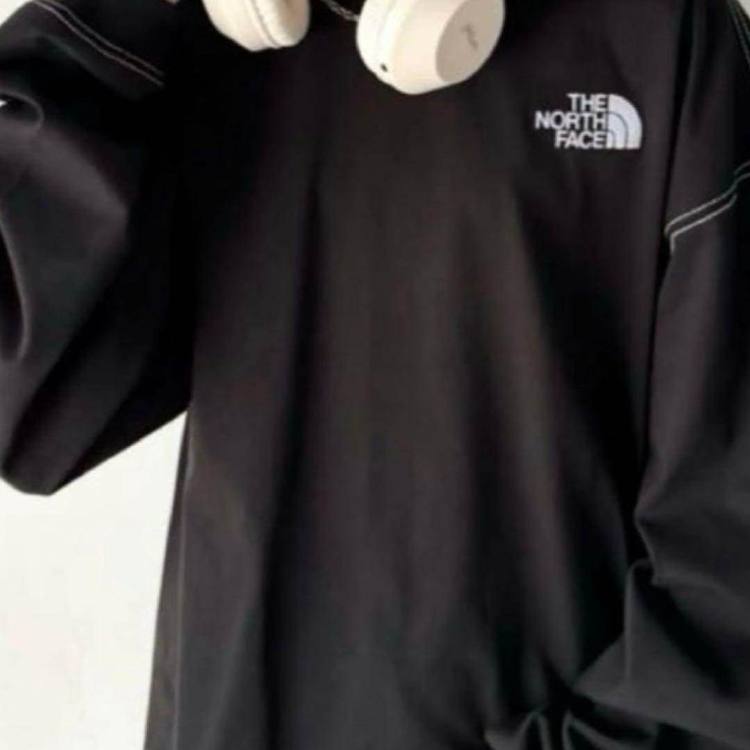 新品未使用　韓国正規 ノースフェイス　ESSENTIAL TEE ブラック　S