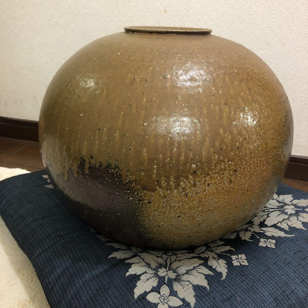 備前焼　大壺