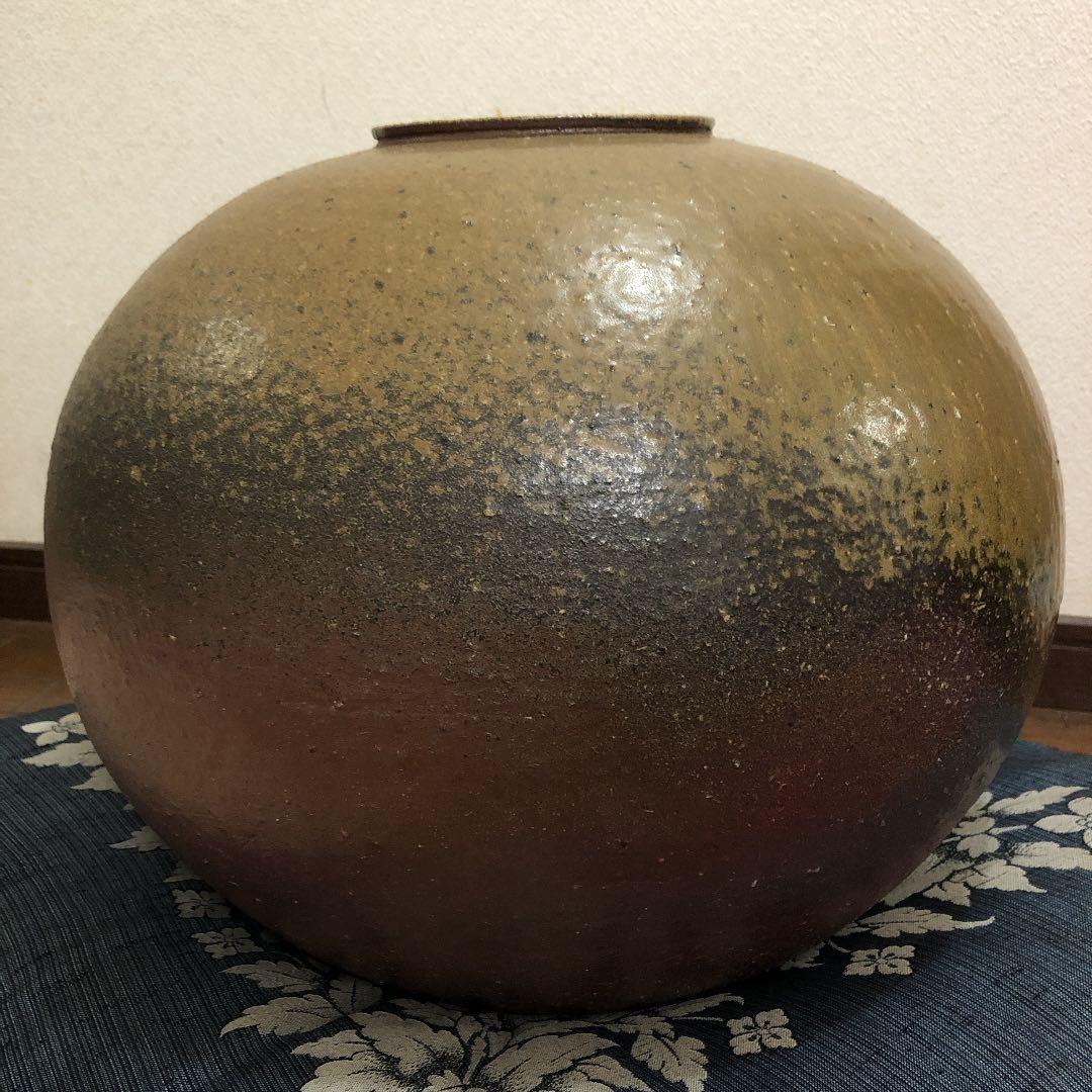 備前焼　大壺