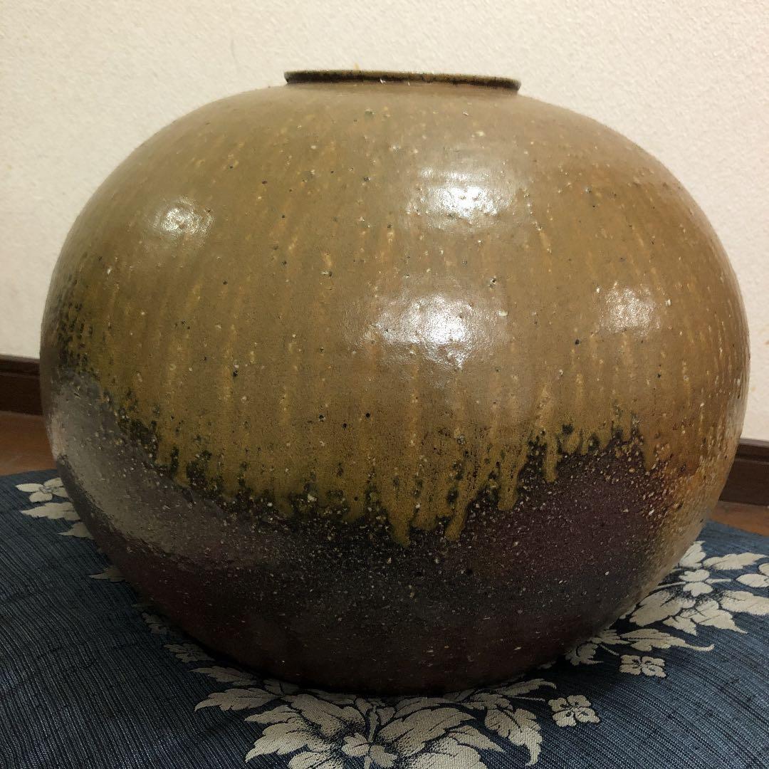 備前焼　大壺