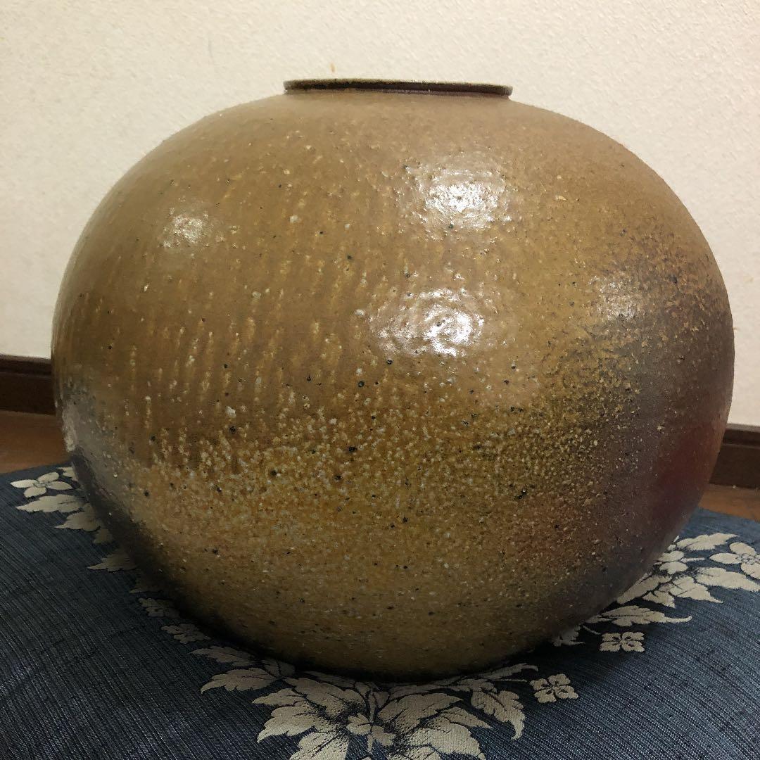 備前焼　大壺