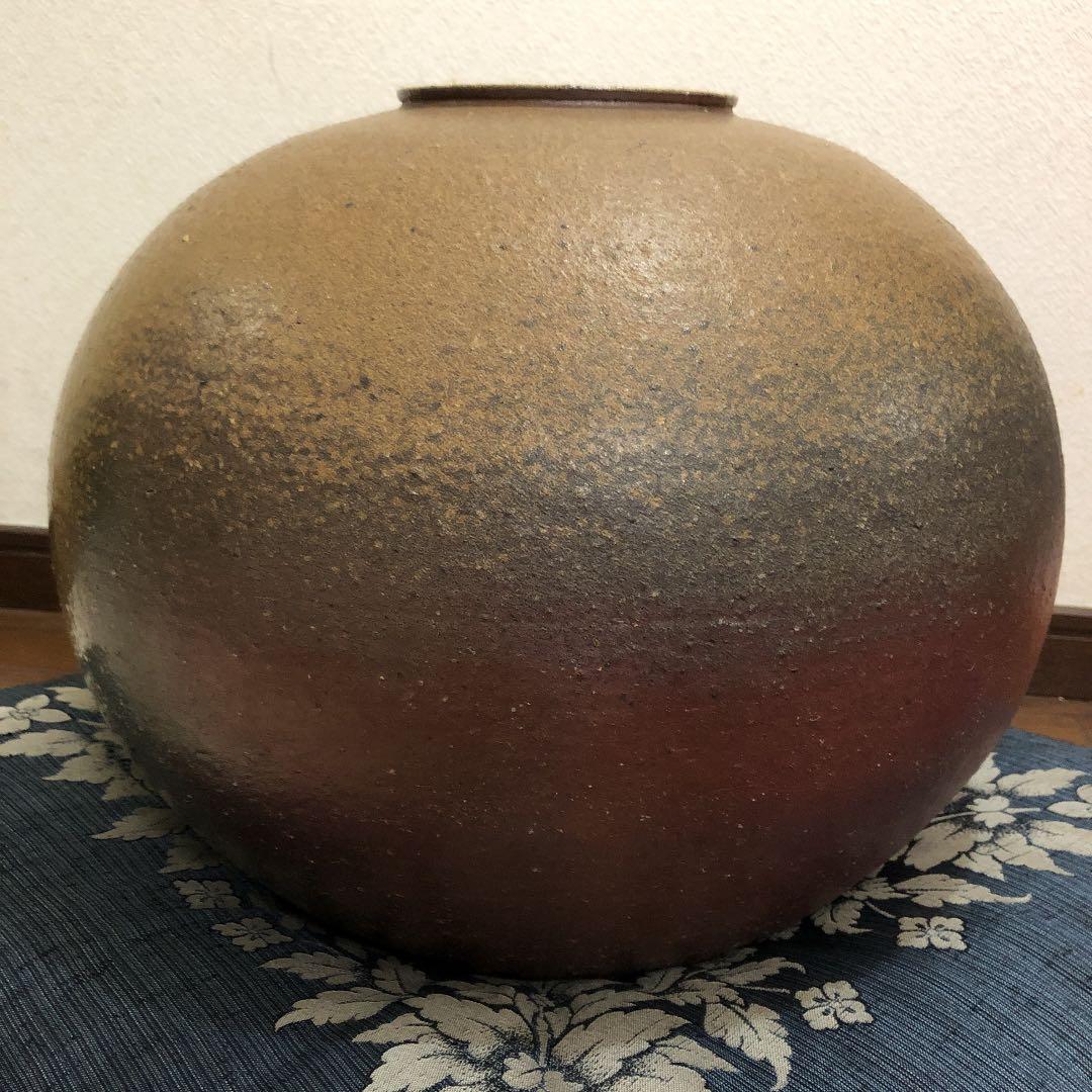 備前焼　大壺