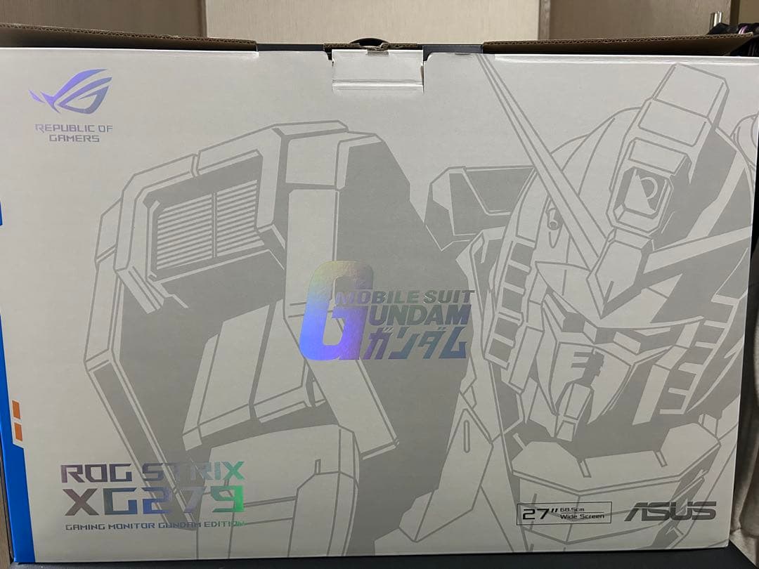 ディスプレイ・モニター本体 ROG Strix XG279Q-G GUNDAM EDITION