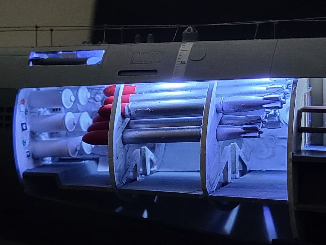 Uボート XXI型 U2540 LED仕様 完成品