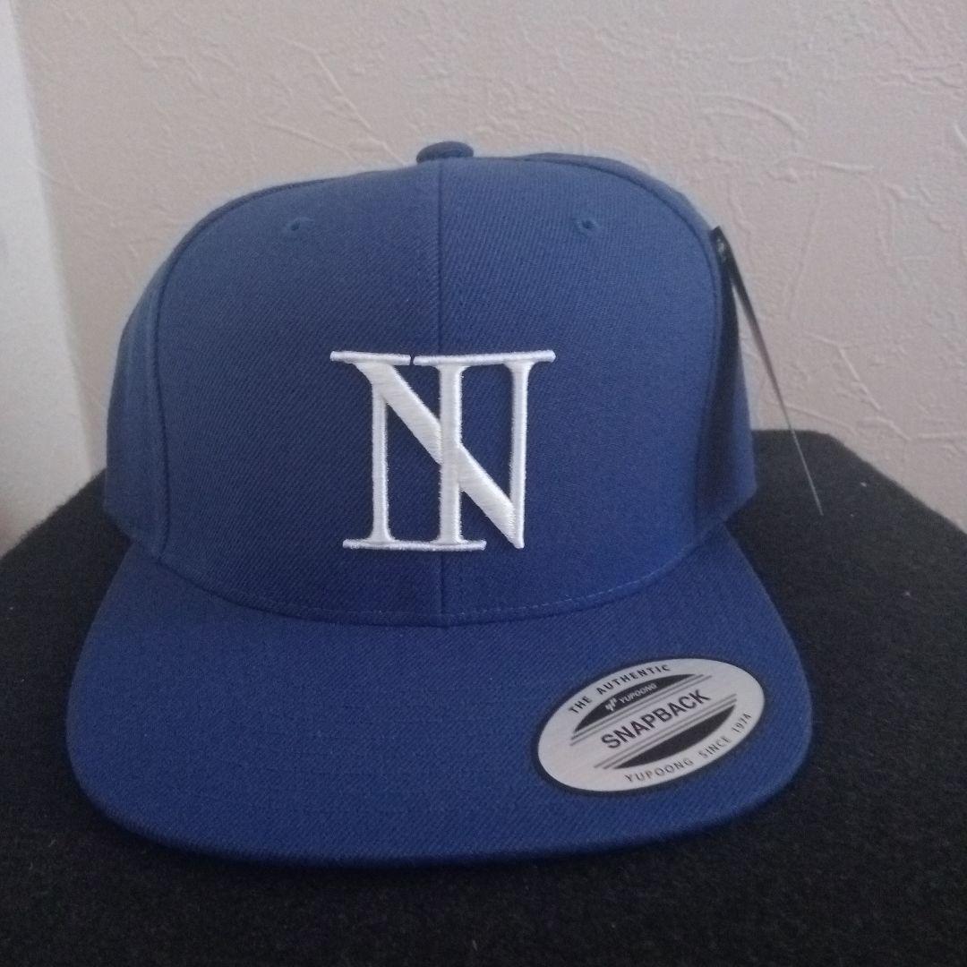 THE BONEZ N-logo flat visor cap キャップ/帽子