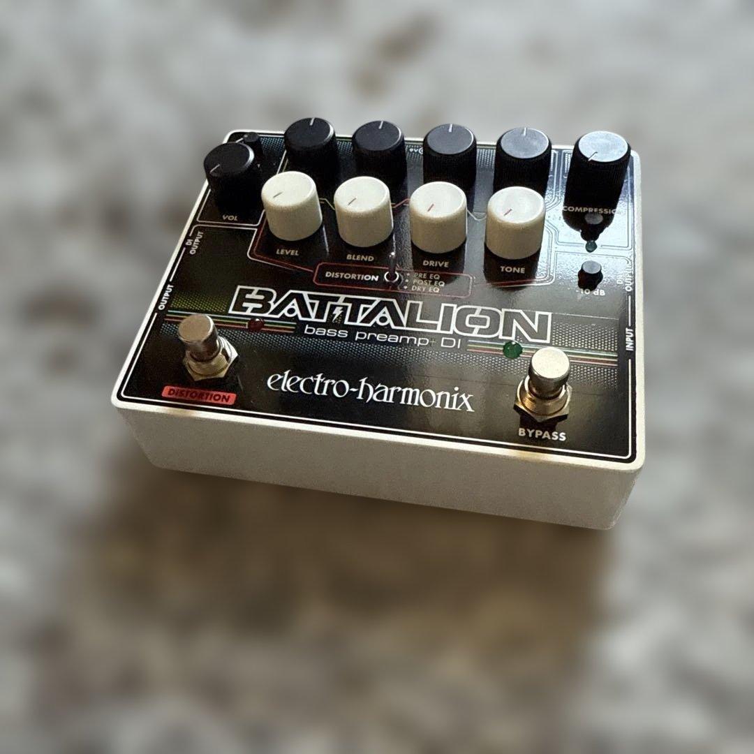 ELECTRO-HARMONIX BATTALION ベース用DI/プリアンプ