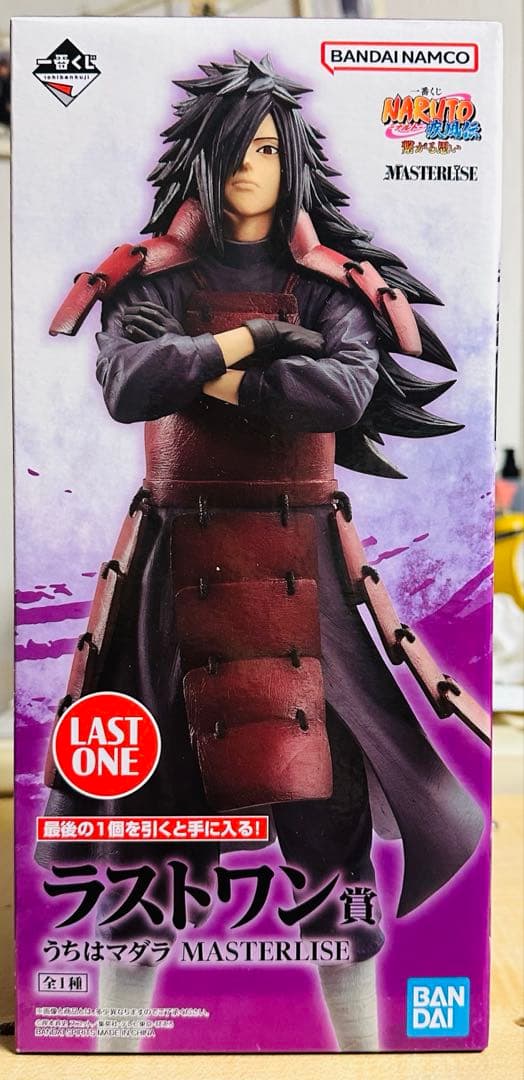 海外正規品新品未使用一番くじNARUTO疾風伝繋がる思いラストワン賞うちはマダラ